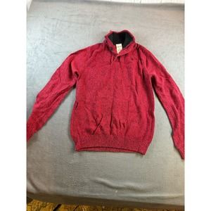Izod boys sweater‎  red  size lg 14/16
